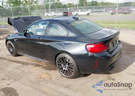 2021 BMW M2 Competition from USA, damaged, VIN WBS2U7C00M7J64095